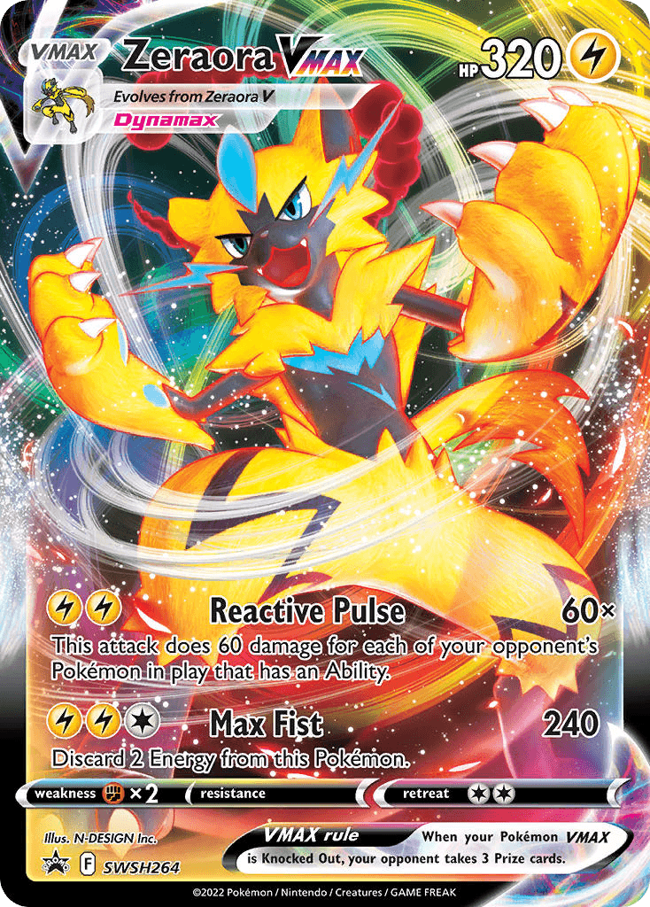 Zeraora VMAX SWSH264