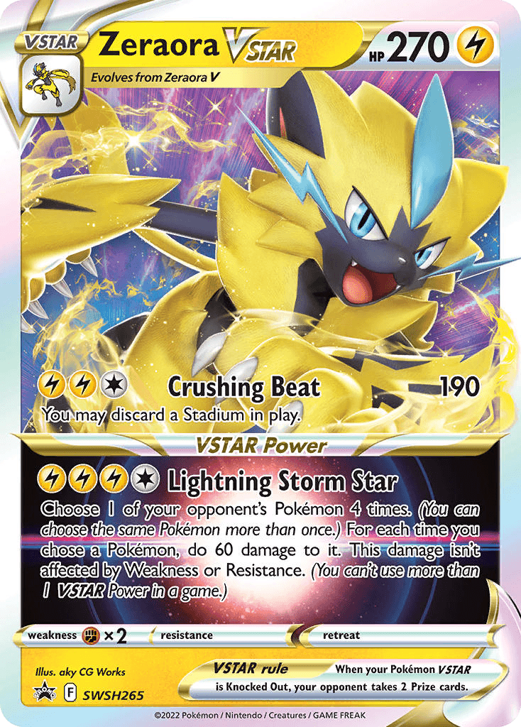 Zeraora VSTAR SWSH265