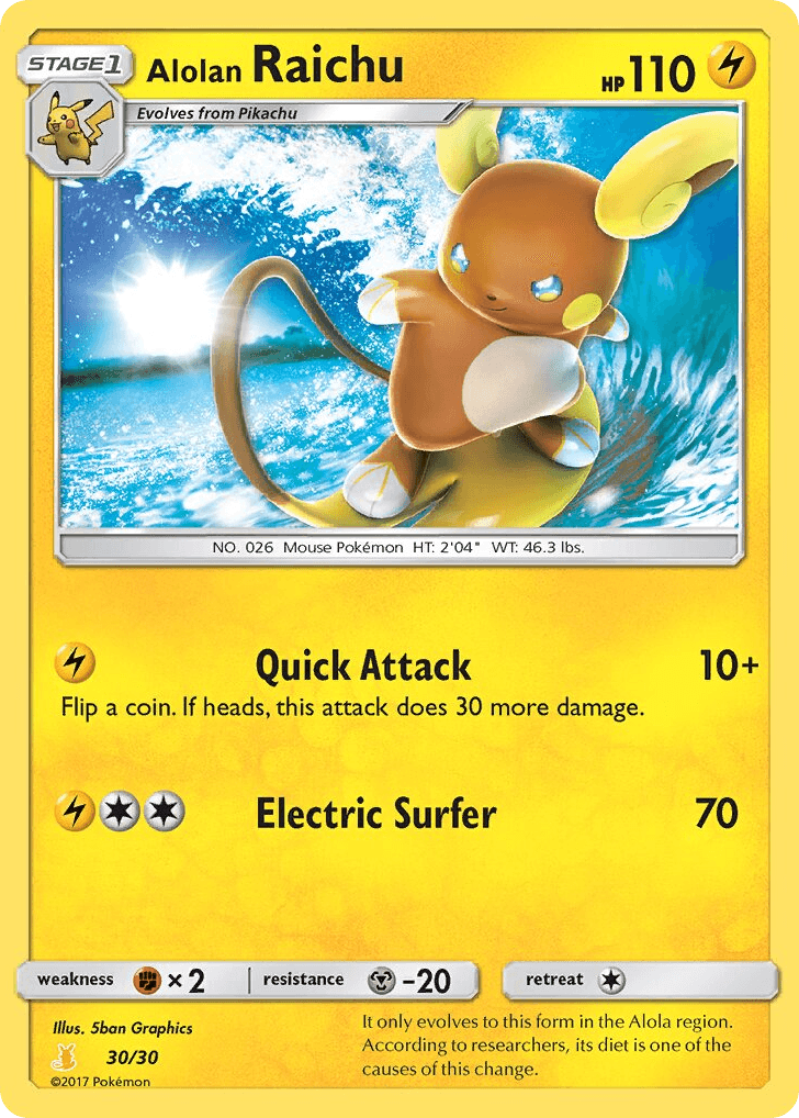 Alolan Raichu 30