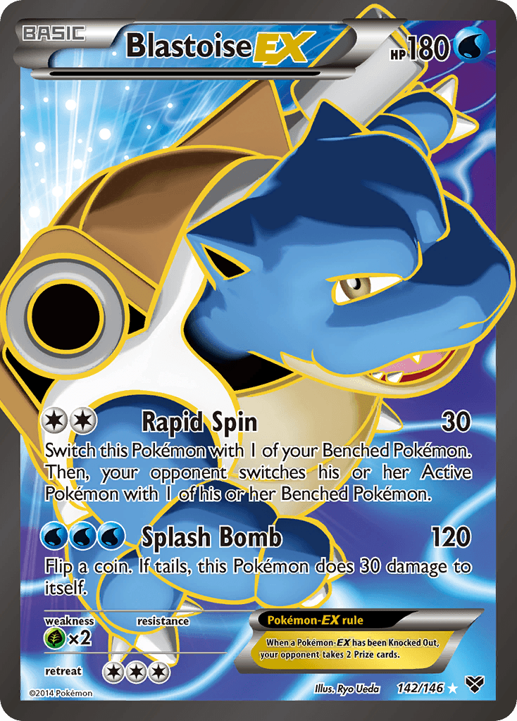 Blastoise-EX 142