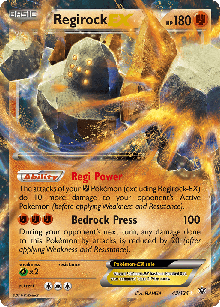 Regirock-EX 43