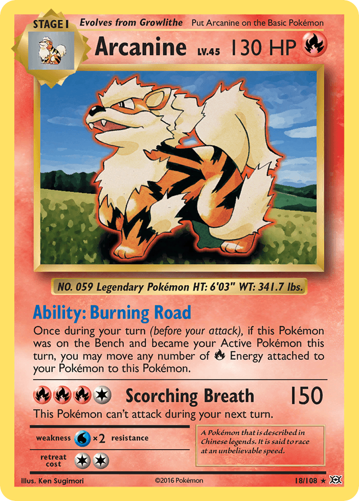 Arcanine 18