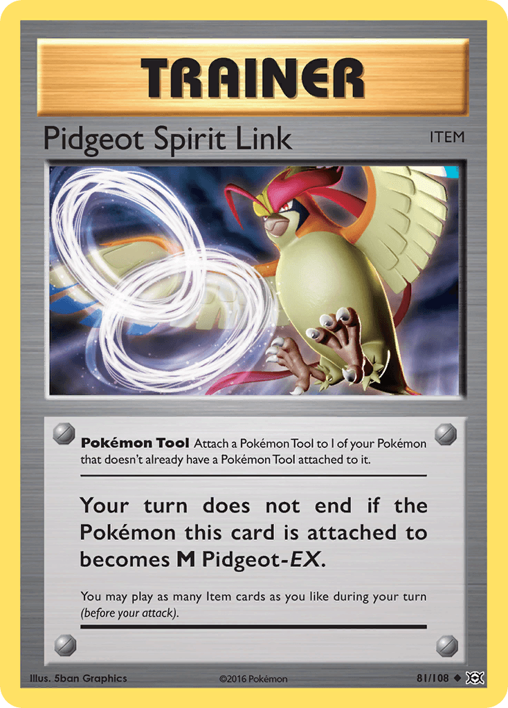 Pidgeot Spirit Link 81