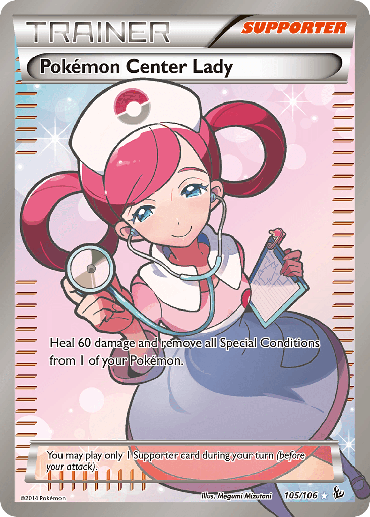 Pokémon Center Lady 105