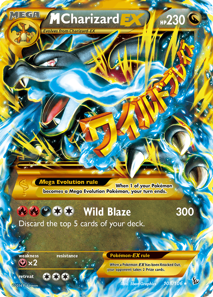 M Charizard-EX 108