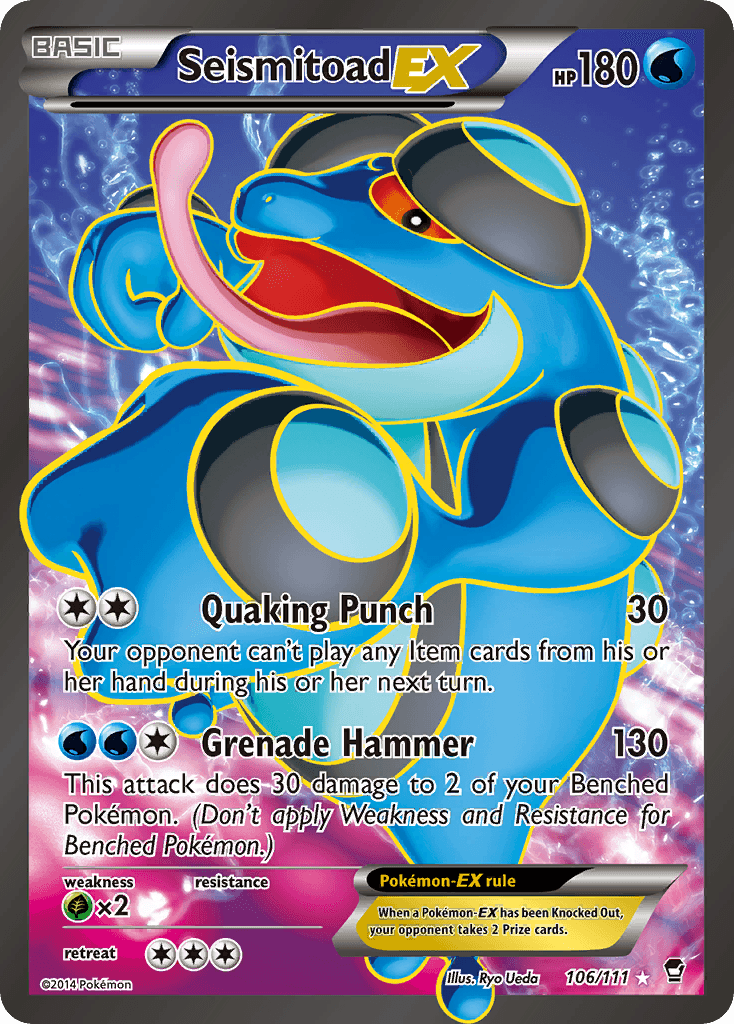 Seismitoad-EX 106
