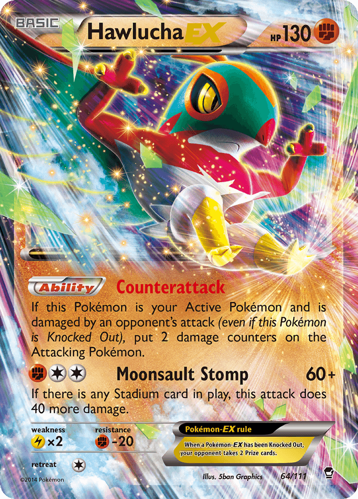 Hawlucha-EX 64