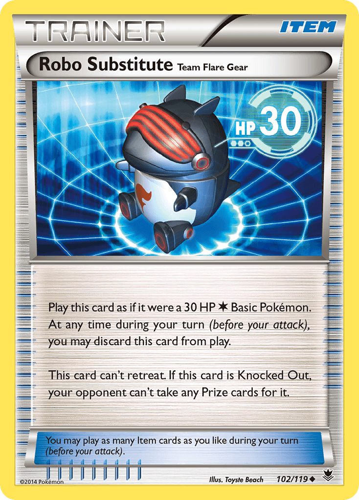 Robo Substitute Team Flare Gear 102