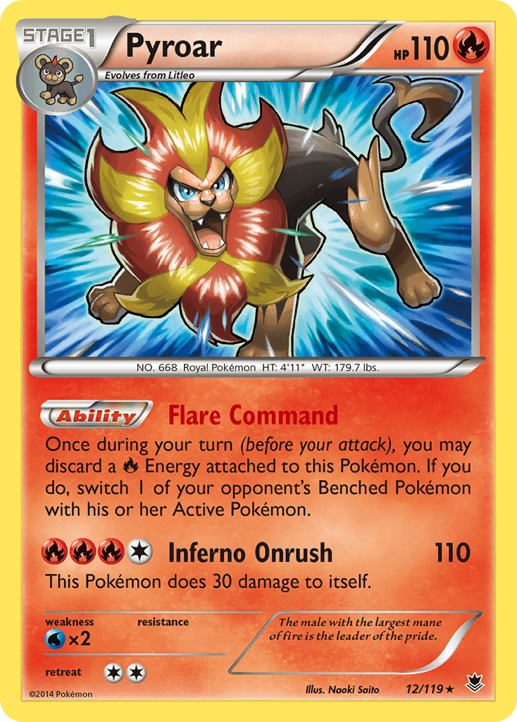 Pyroar 12
