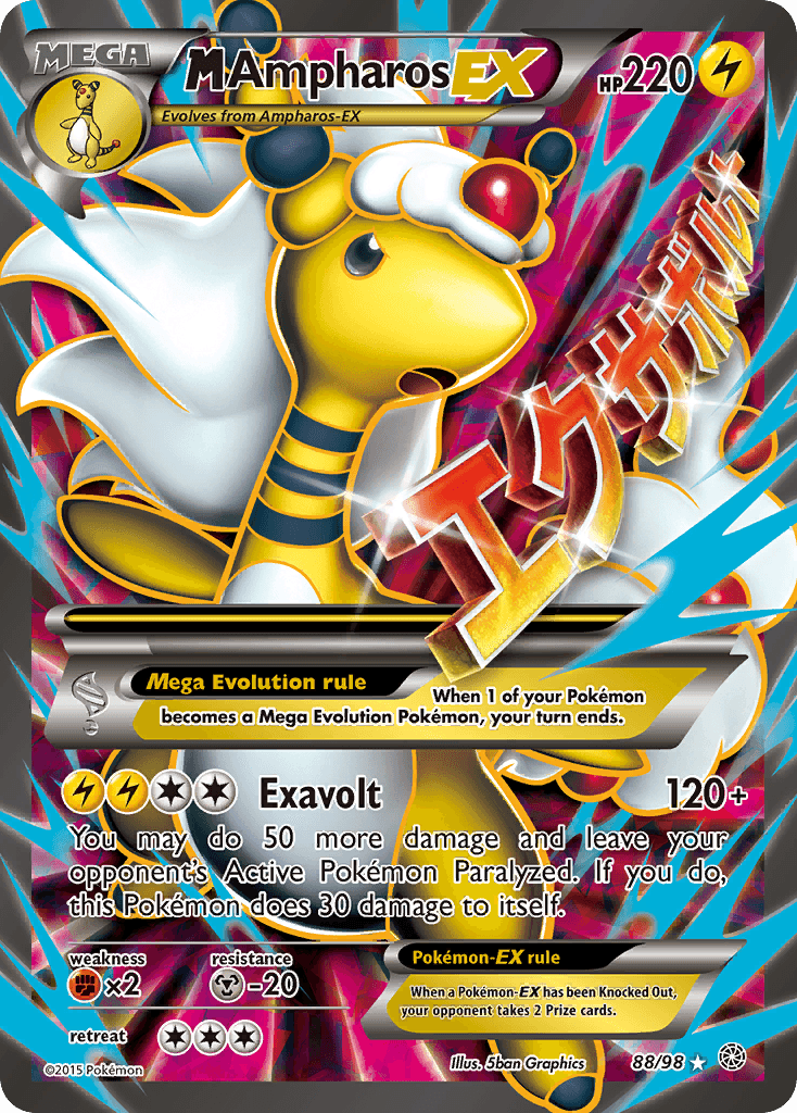 M Ampharos-EX 88