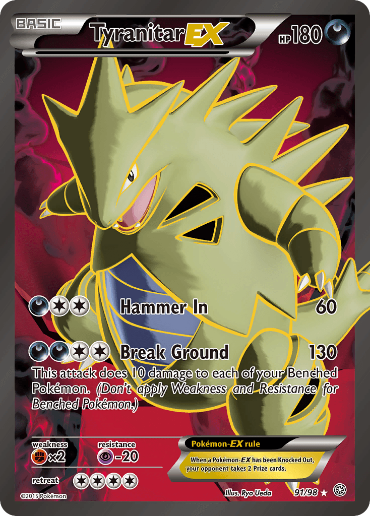 Tyranitar-EX 91