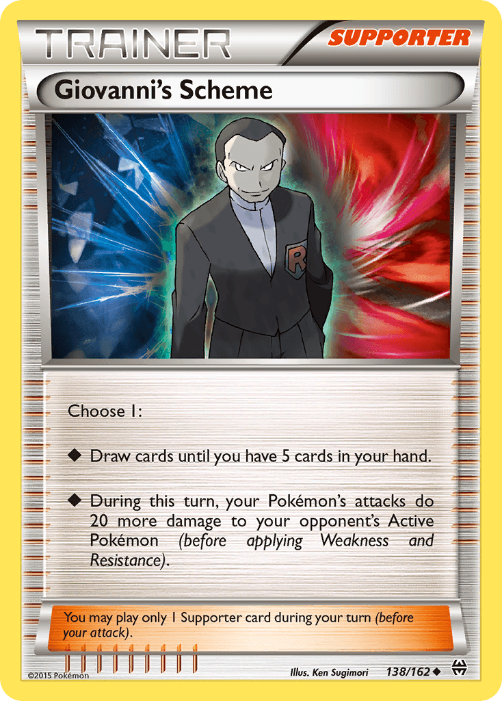 Giovanni's Scheme 138