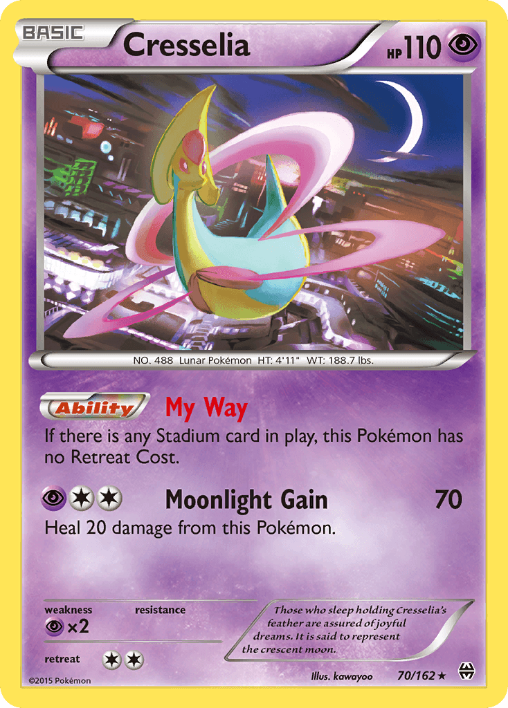 Cresselia 70/162