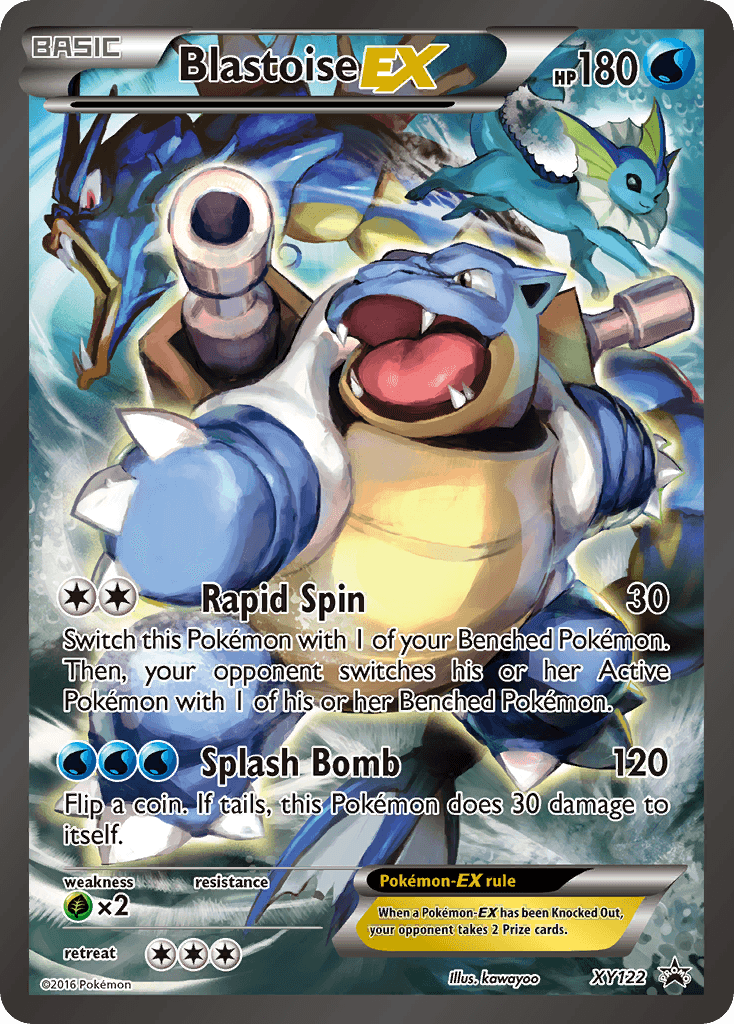 Blastoise-EX XY122