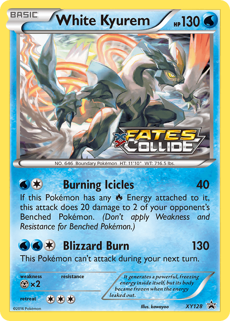 White Kyurem XY128