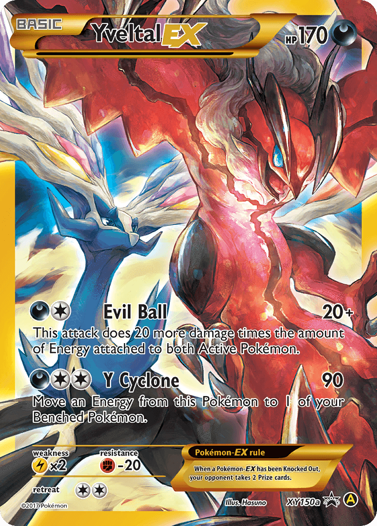 Yveltal-EX XY150a
