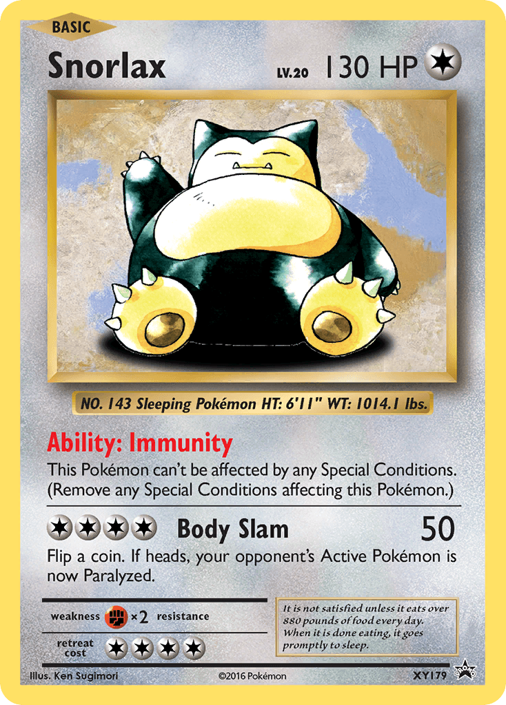 Snorlax XY179