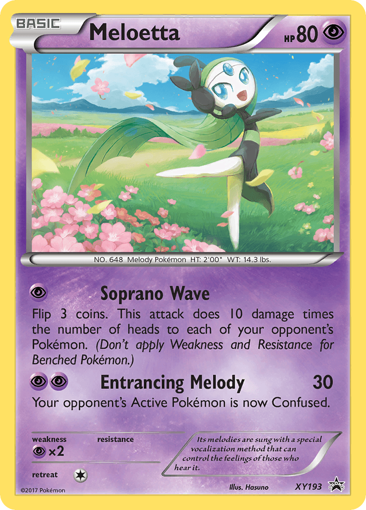 Meloetta XY193