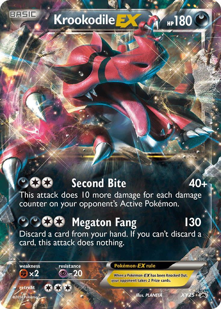 Krookodile-EX XY25