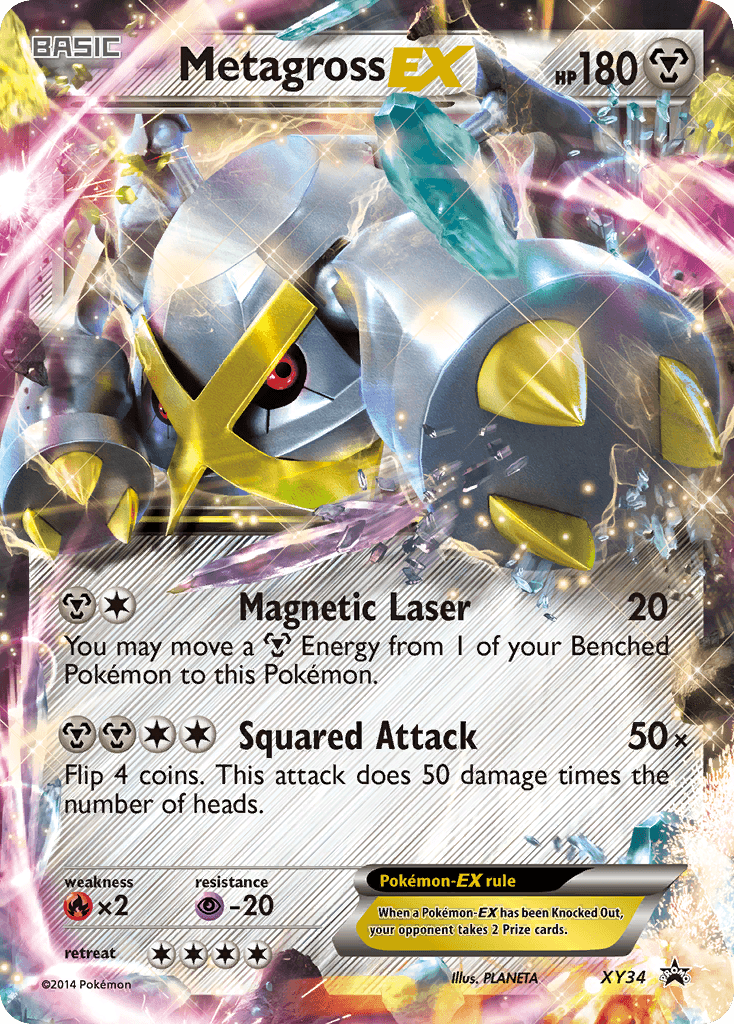 Metagross-EX XY34