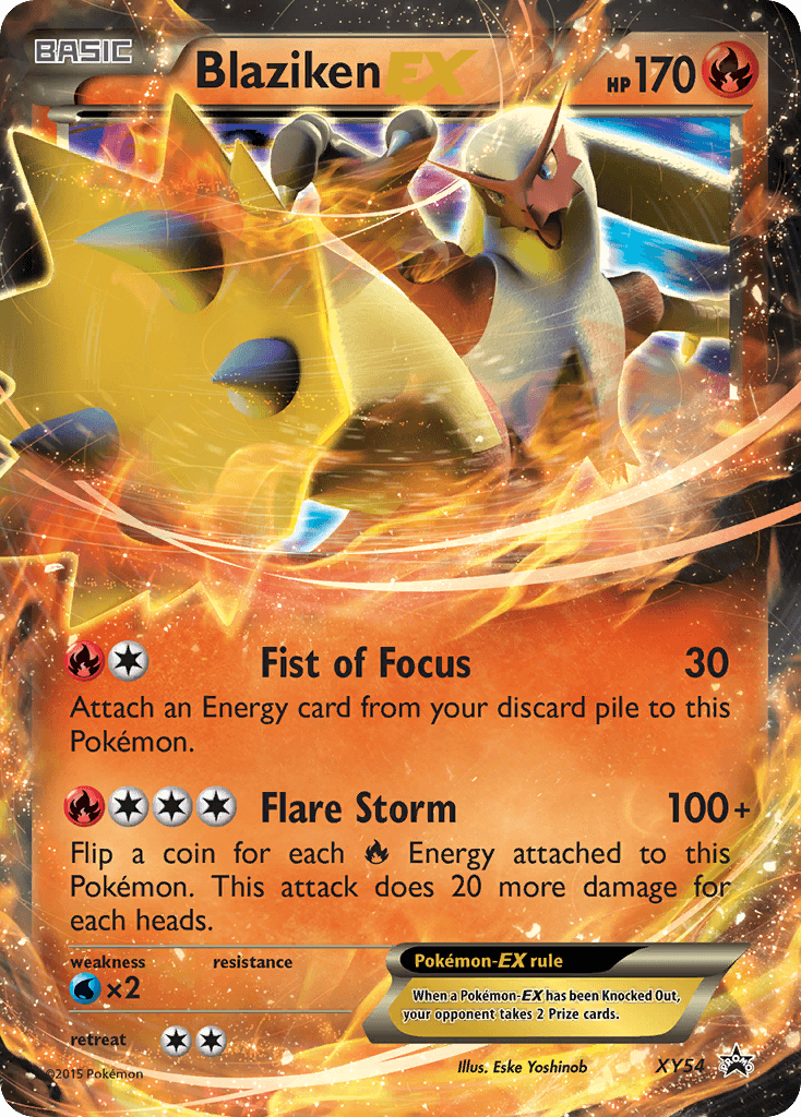 Blaziken-EX XY54