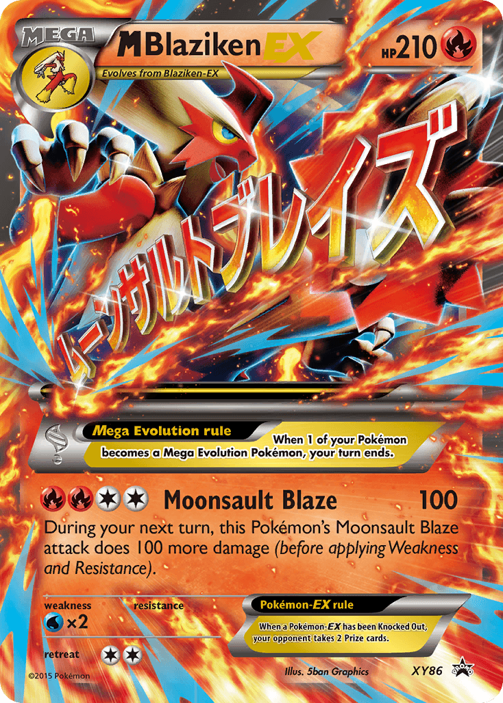 M Blaziken-EX XY86