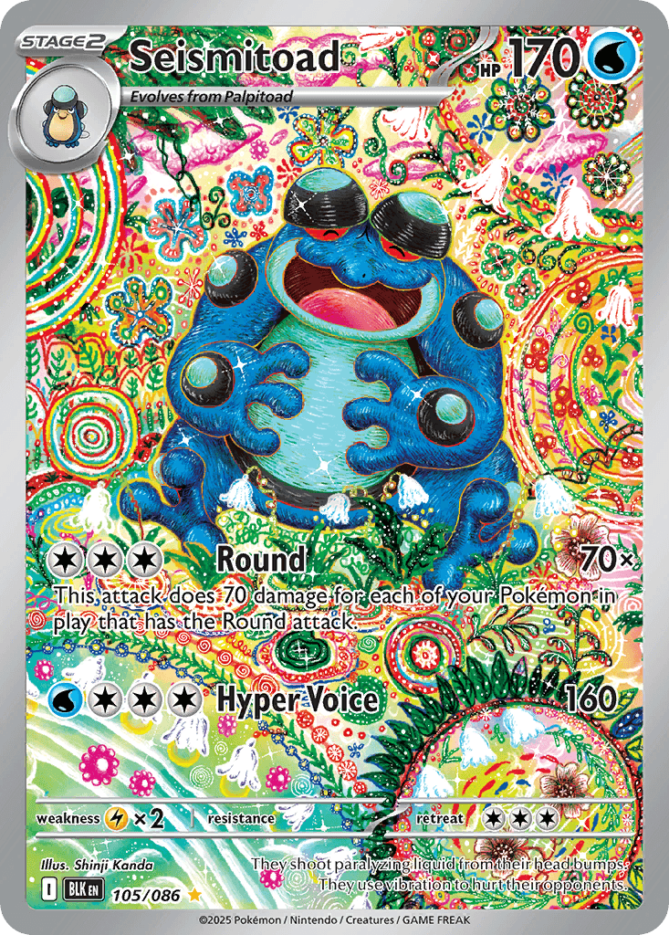Seismitoad 105/086
