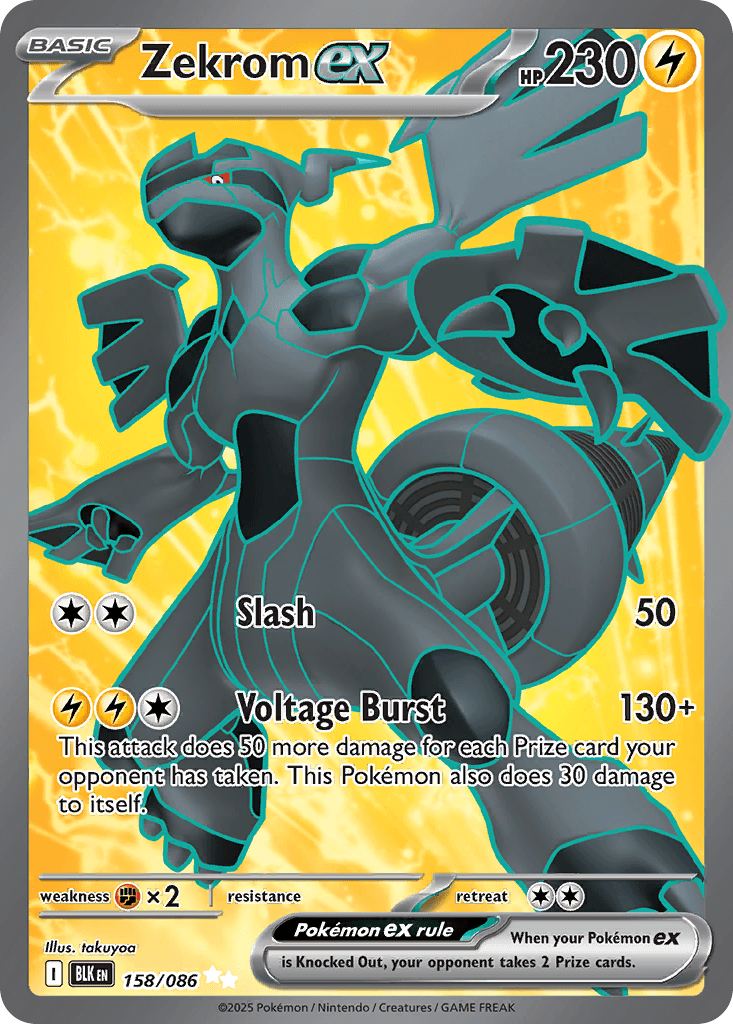 Zekrom ex 158/086
