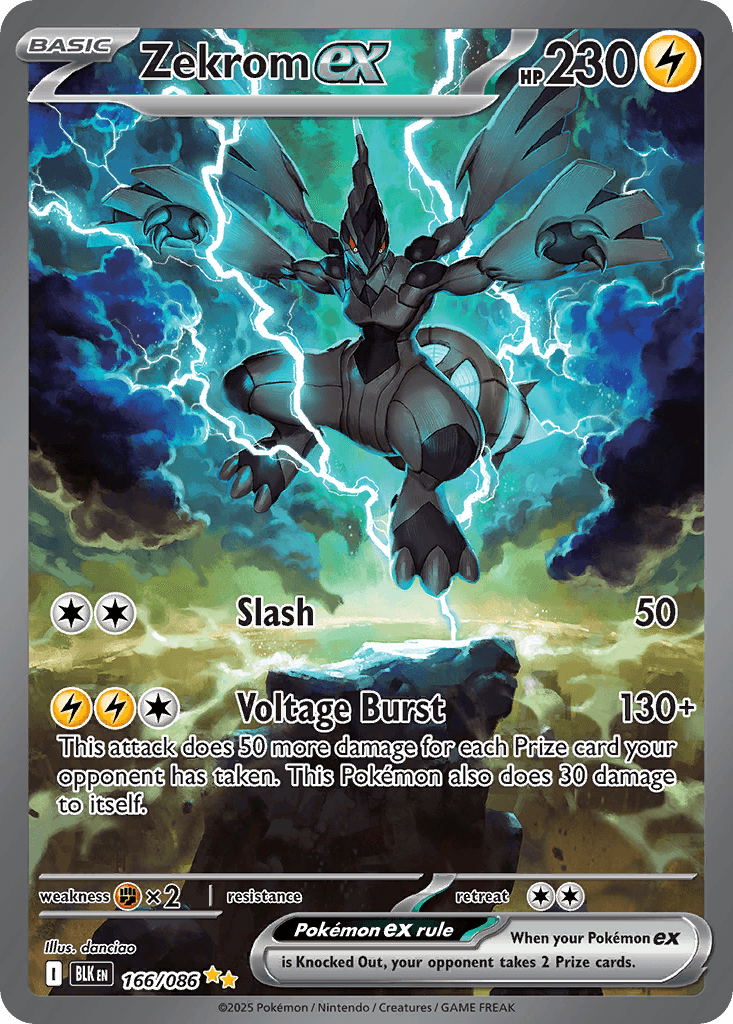 Zekrom ex 166/086