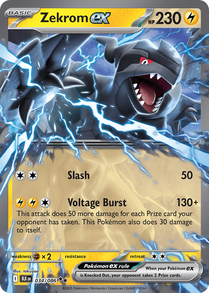 Zekrom ex 034/086