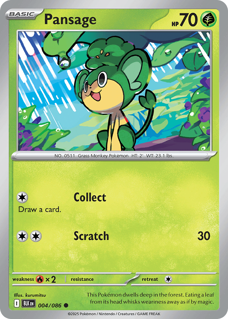 Pansage 004/086