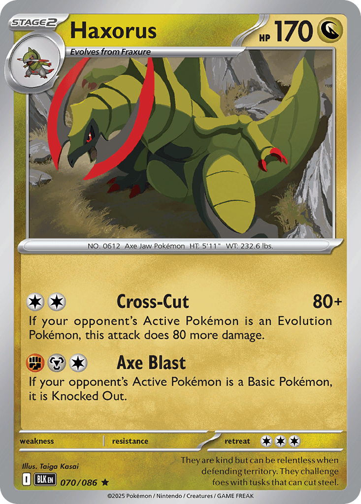 Haxorus 070/086