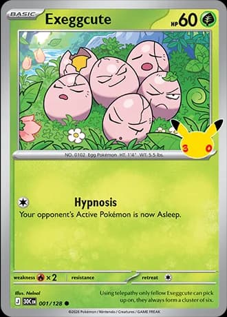 Exeggcute 001/128