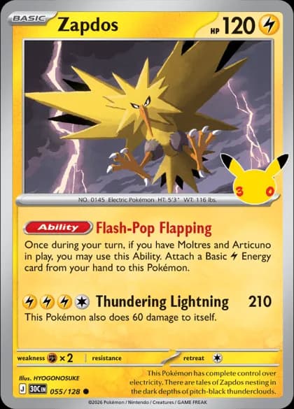 Zapdos 055/128