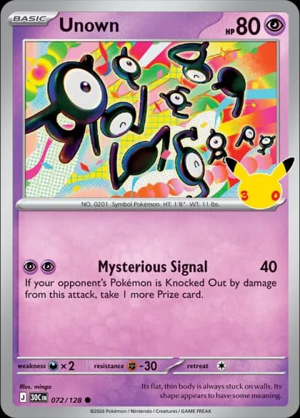 Unown 072/128