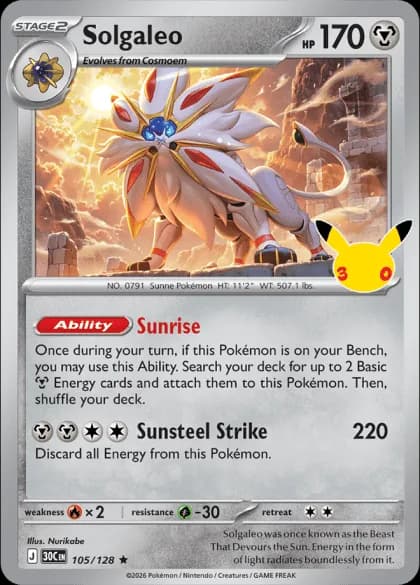 Solgaleo 105/128