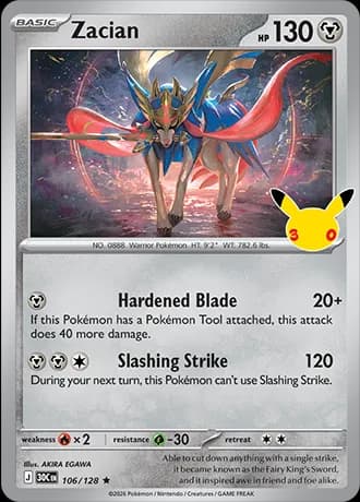Zacian 106/128