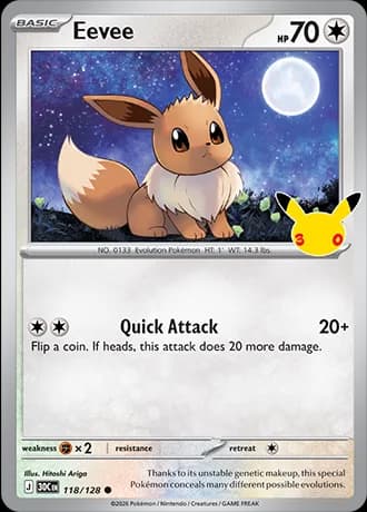 Eevee 118/128