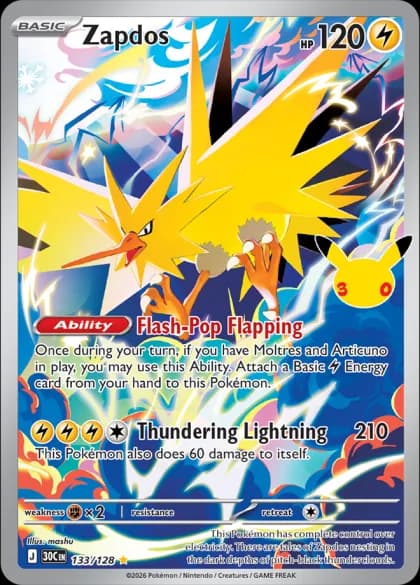 Zapdos 133/128