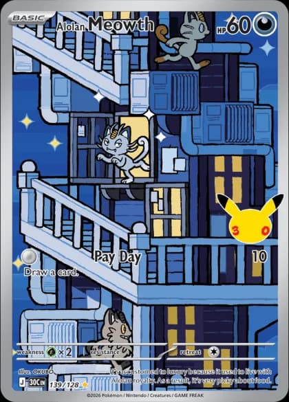 Alolan Meowth 139/128