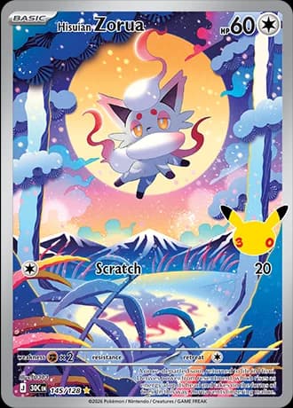 Hisuian Zorua 145/128