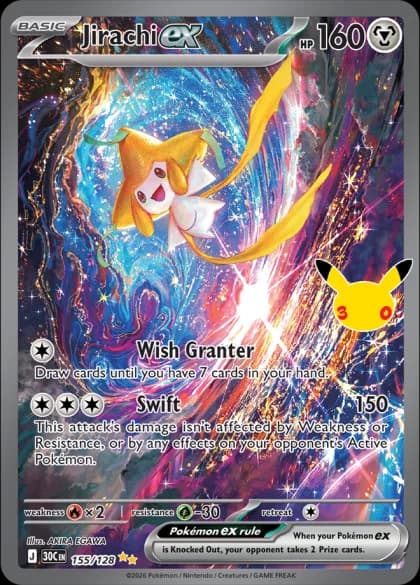 Jirachi ex 155/128