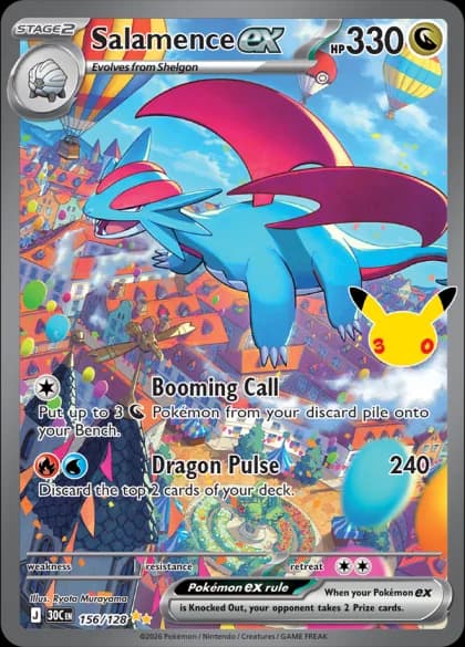 Salamence ex 156/128