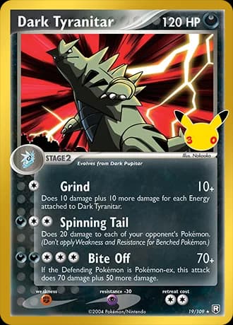 Dark Tyranitar 19/109