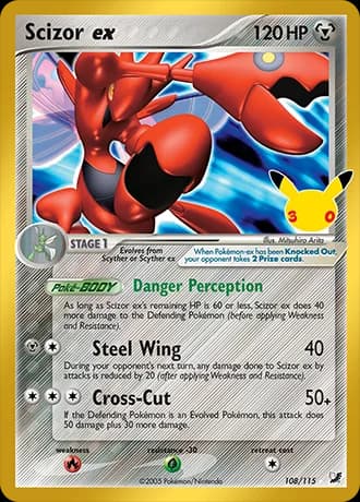 Scizor ex 108/115
