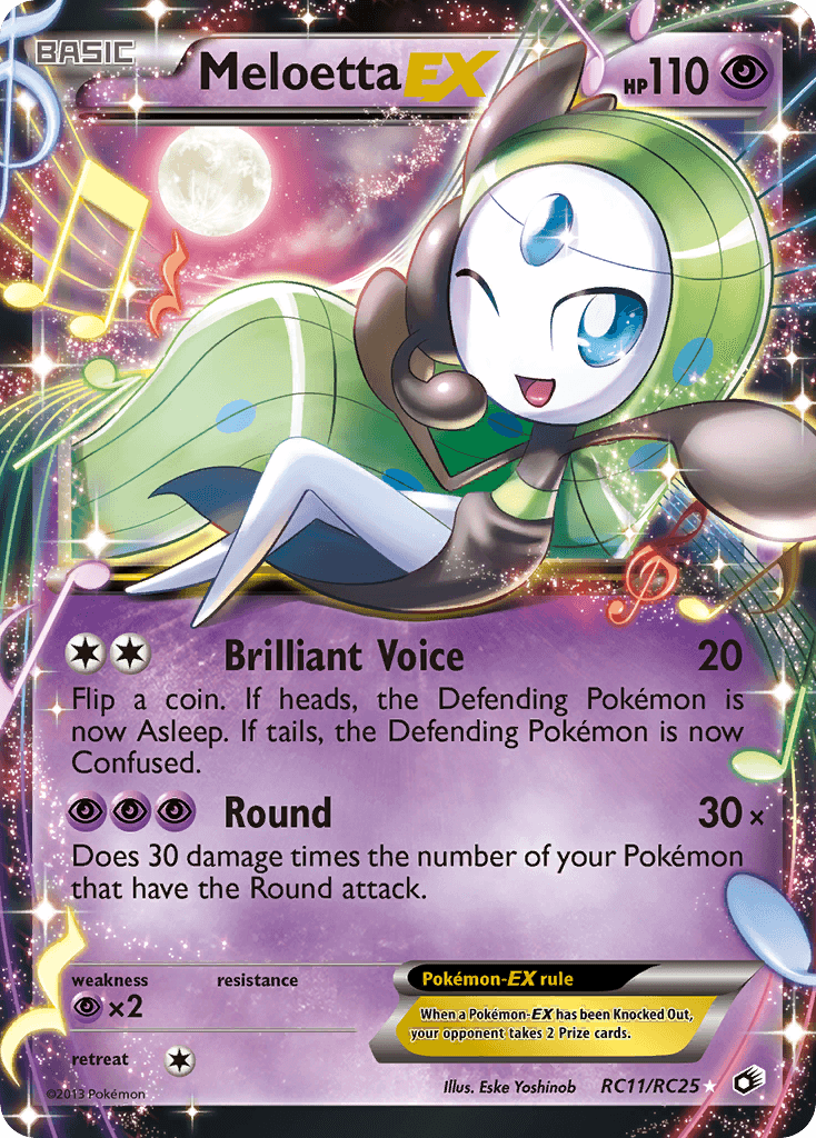Meloetta-EX RC11/RC25