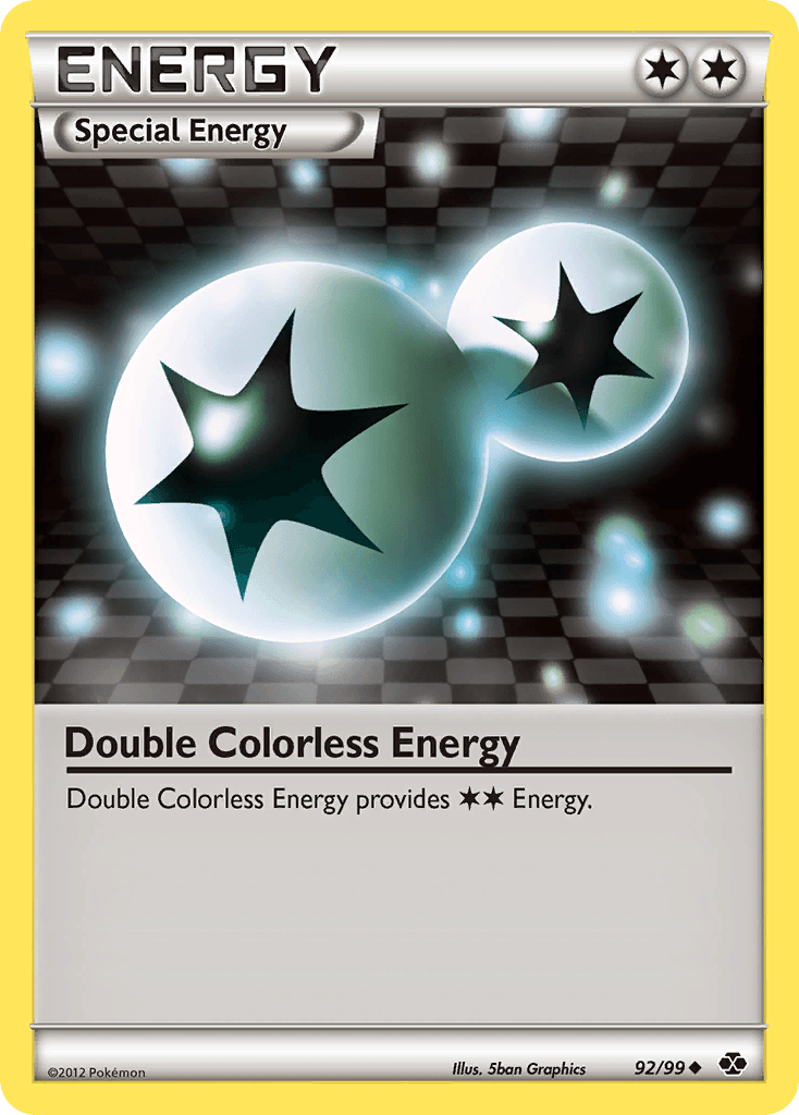 Double Colorless Energy 92