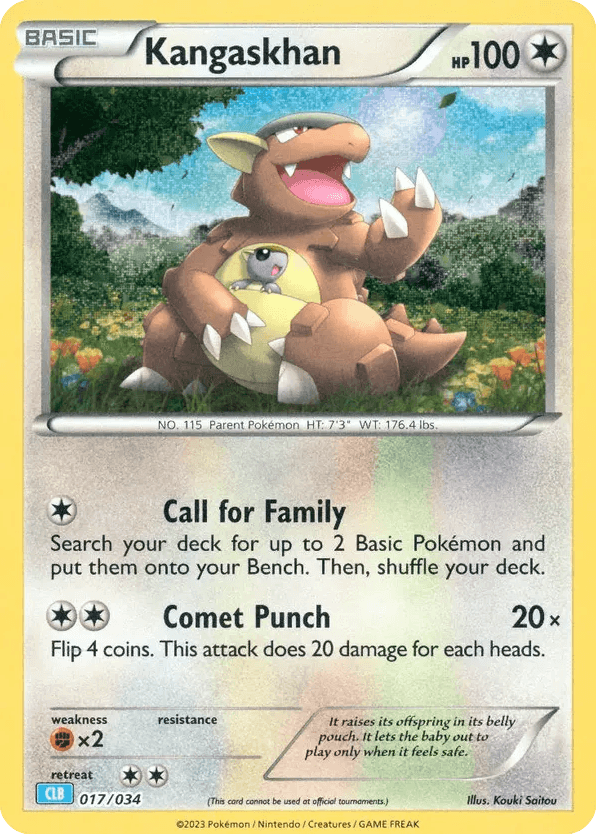 Kangaskhan 017/034