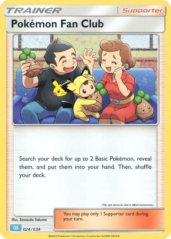 Pokémon Fan Club 024/034
