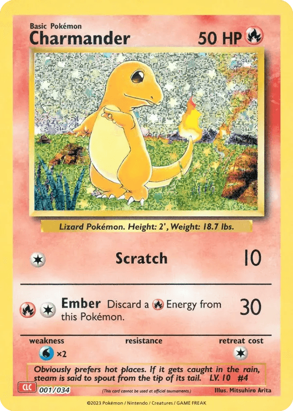 Charmander 001/034